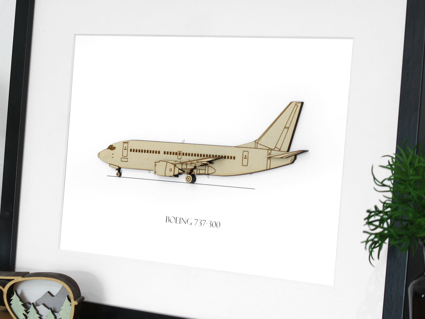 Boeing 737 300 aviation art
