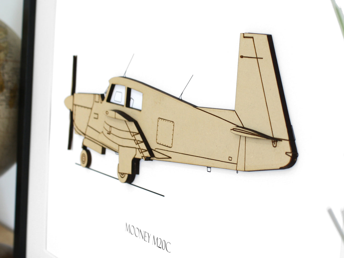 Mooney M20C art