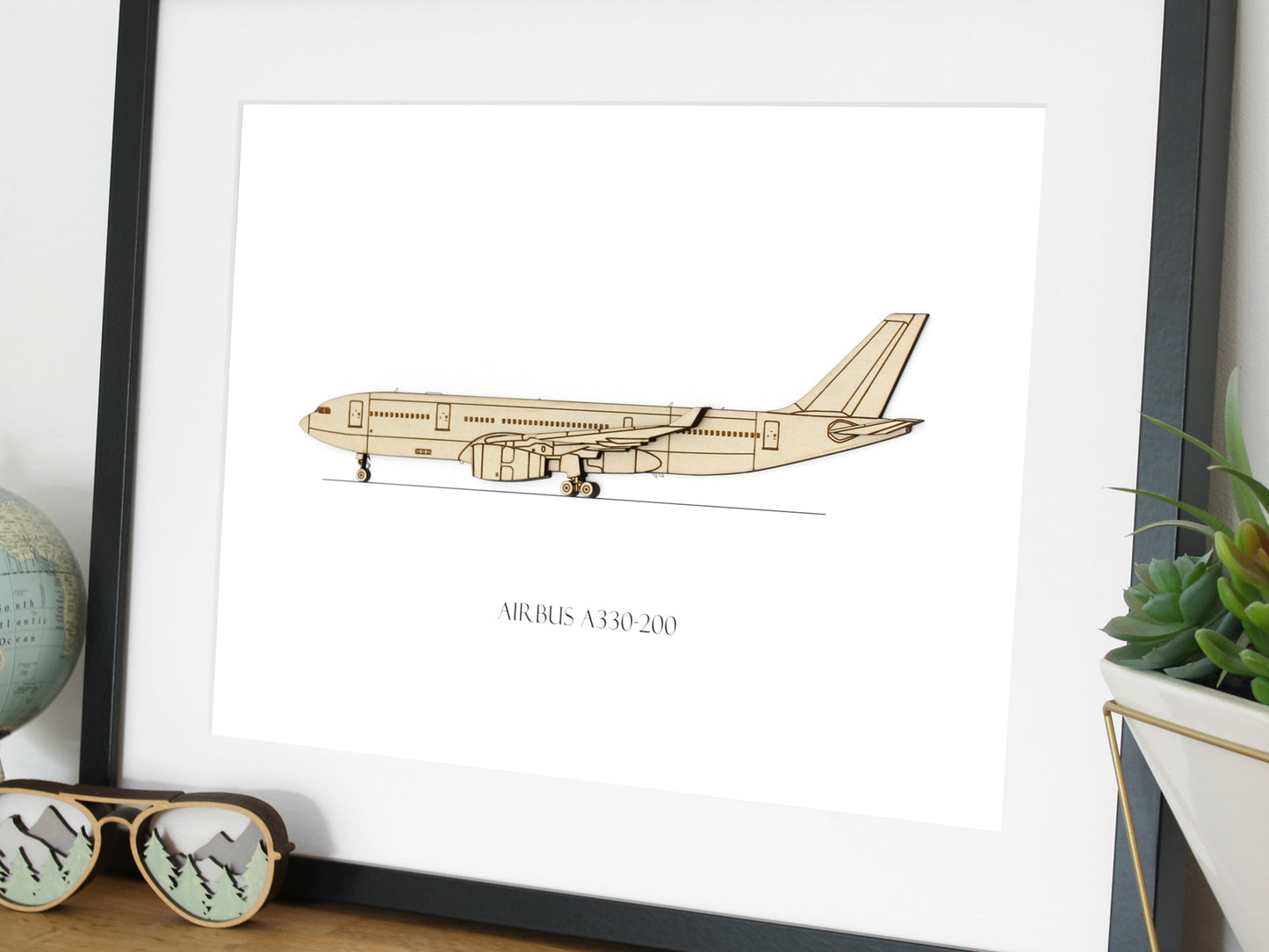 Airbus A330-200 aviation art