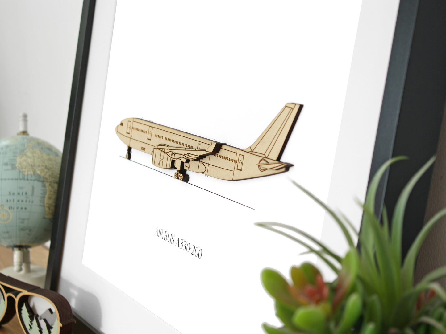 Airbus A330-200 aviation art