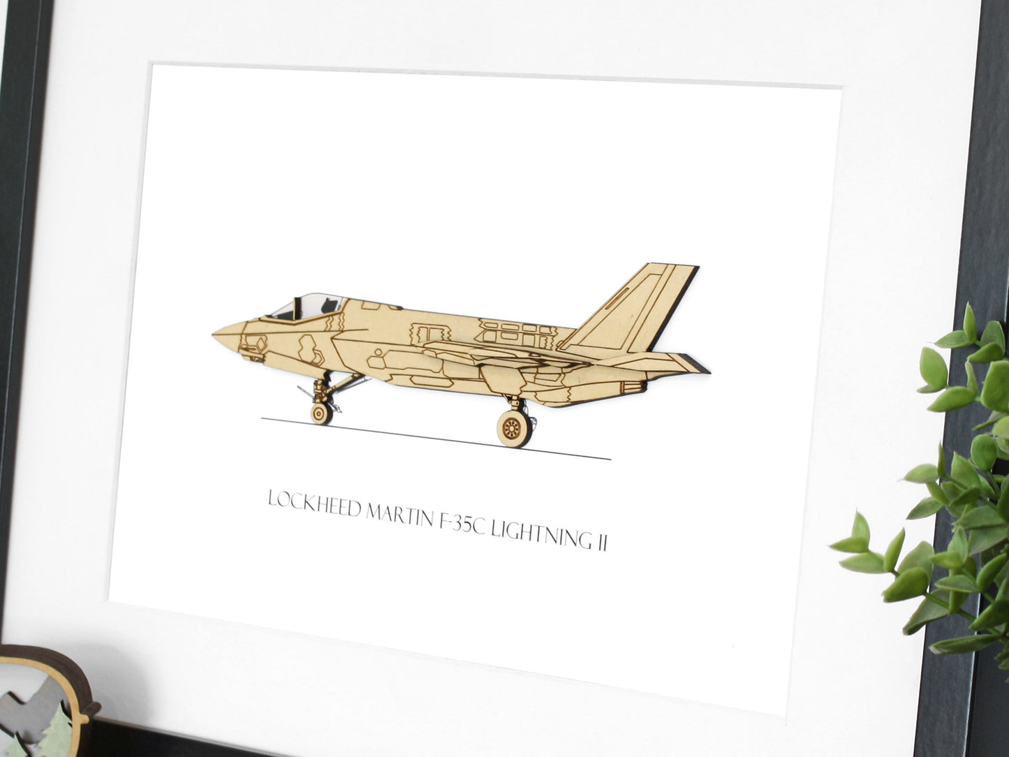 F-35C Lightning II aviation art