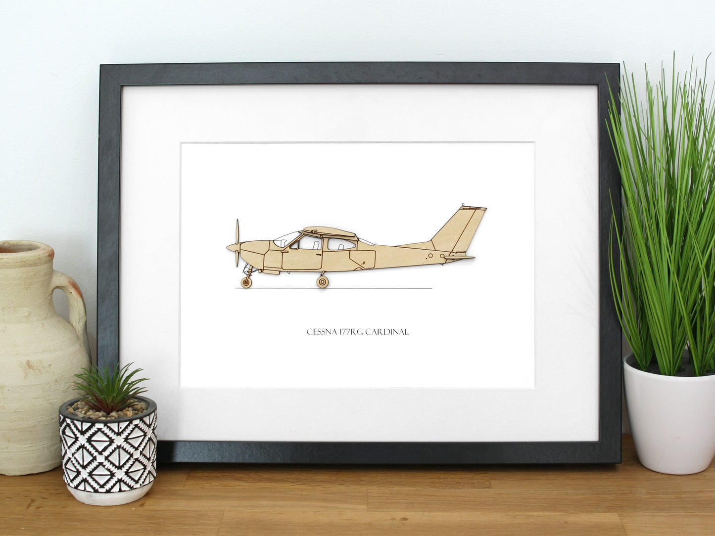 Cessna 177RG Cardinal aviation art