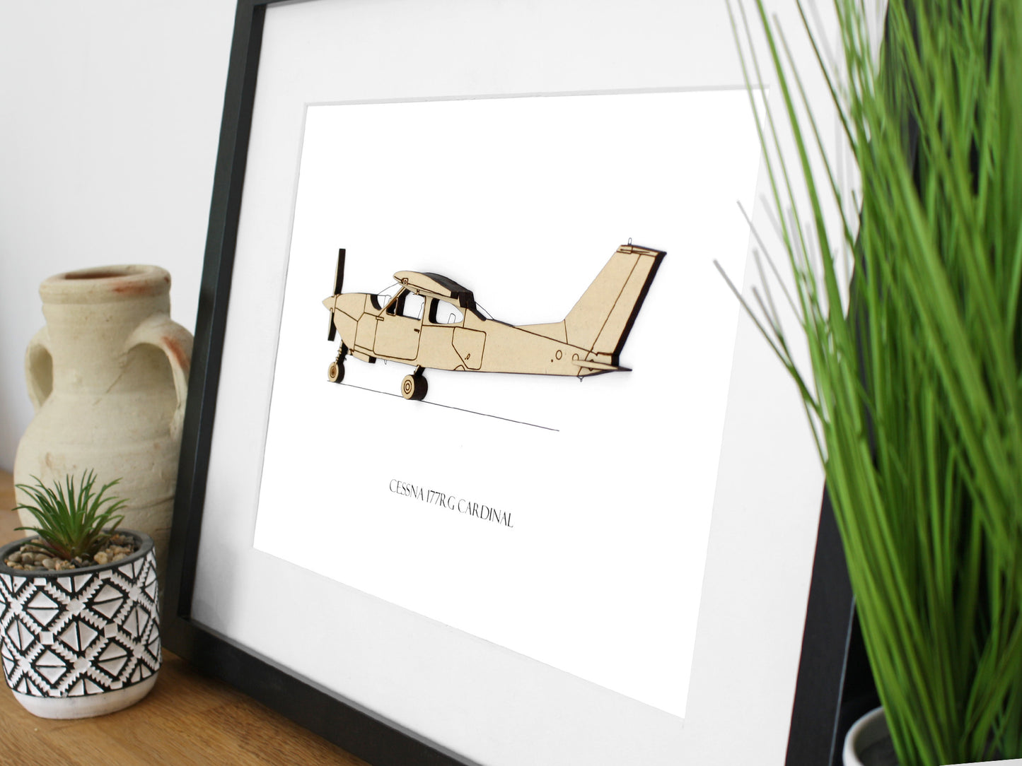 Cessna 177RG Cardinal aviation art