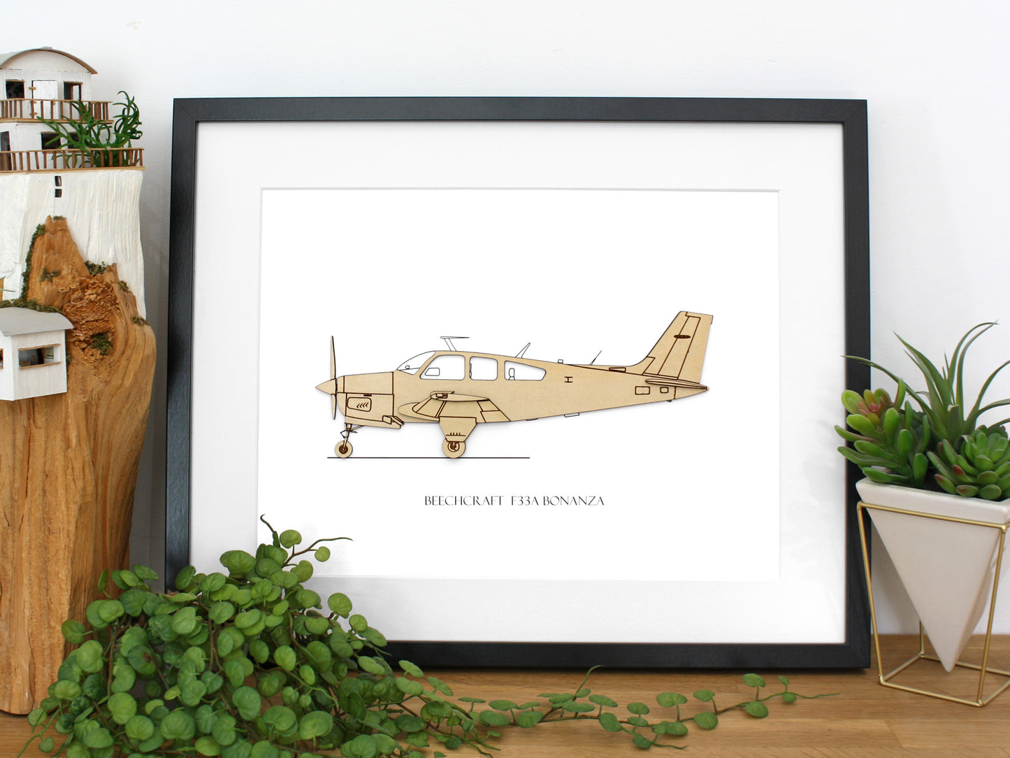 Beechcraft F33A Bonanza pilot gifts
