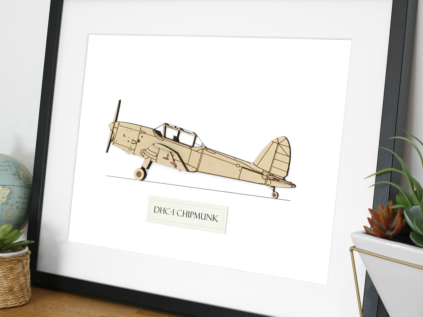 DHC-1 Chipmunk aviation art