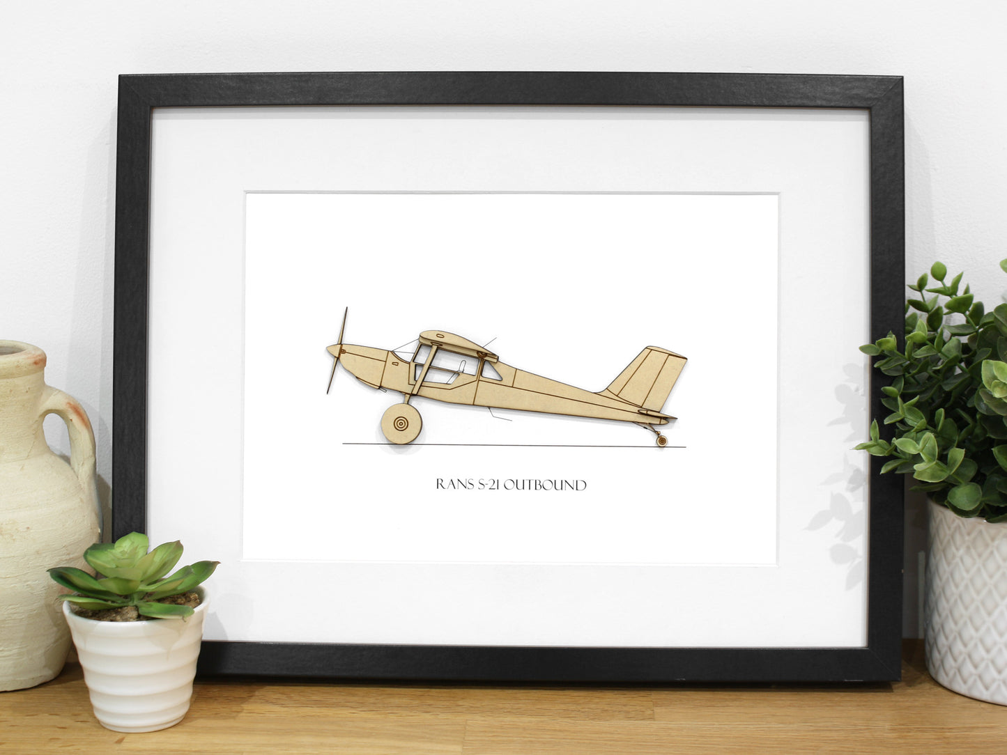 Rans S21 Outbound aircraft art