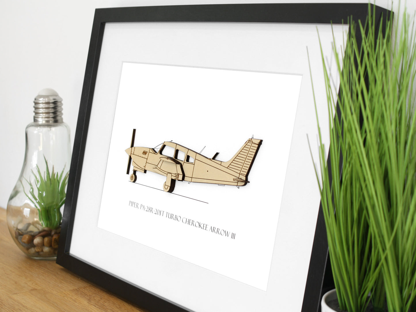 Piper PA-28R-201T Turbo Arrow III blueprint art