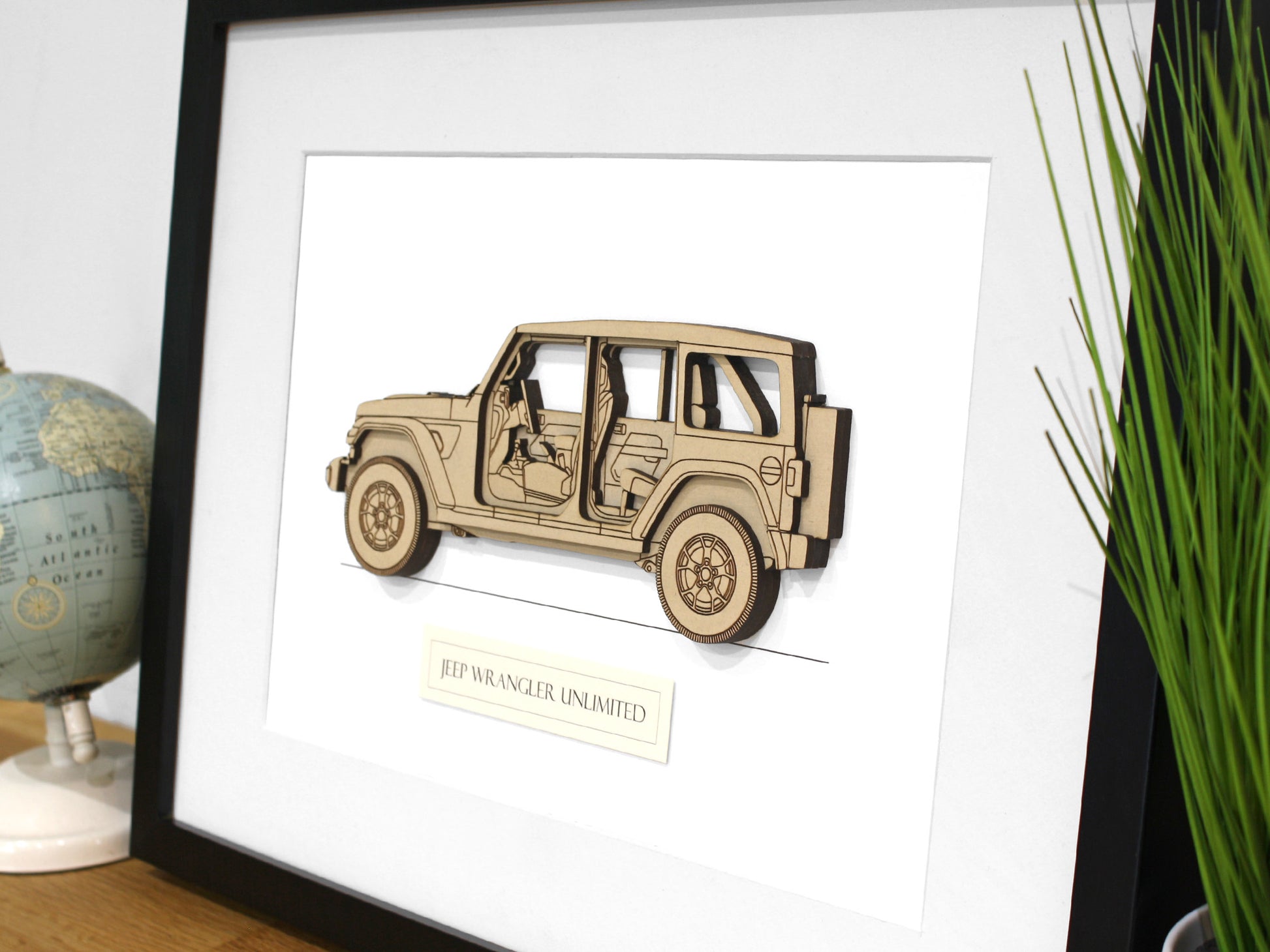 Jeep Wrangler Unlimited JL automotive art