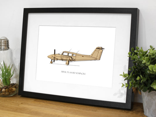 Piper PA-44-180 Seminole pilot gift