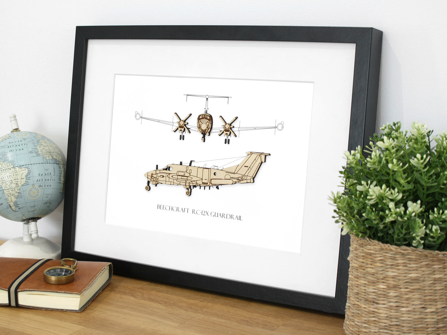 Beechcraft RC-12X Guardrail pilot gift