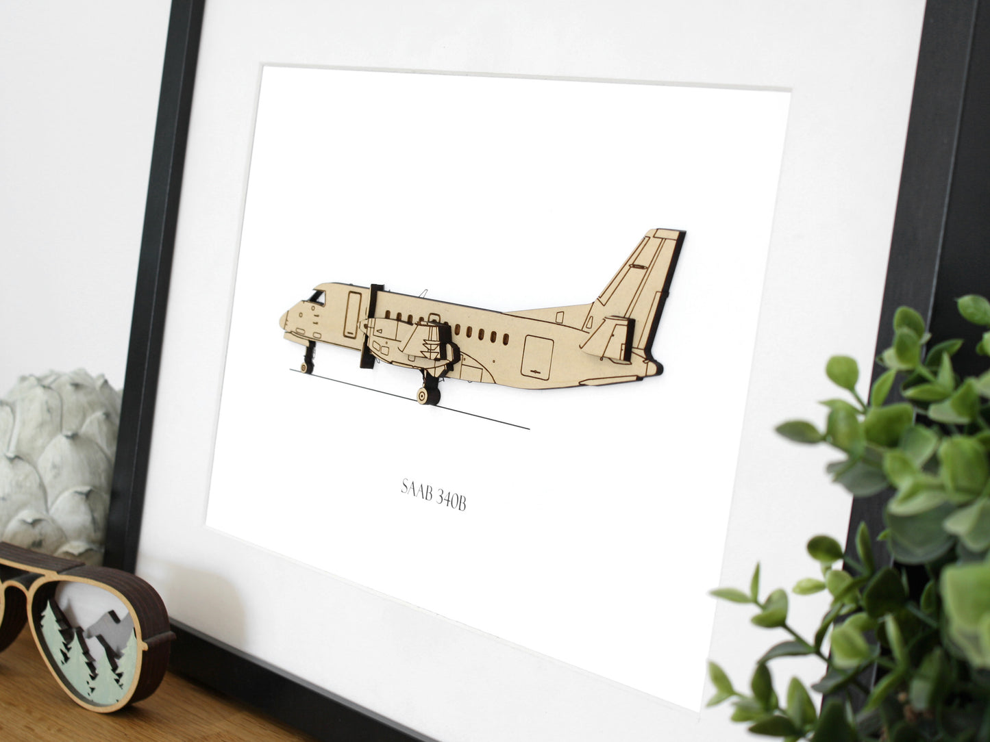 Saab 340B aviation decor