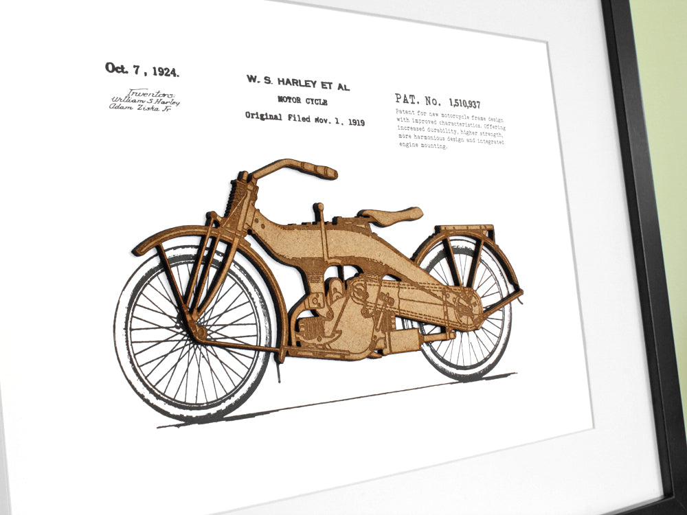Harley Davidson wall art gift