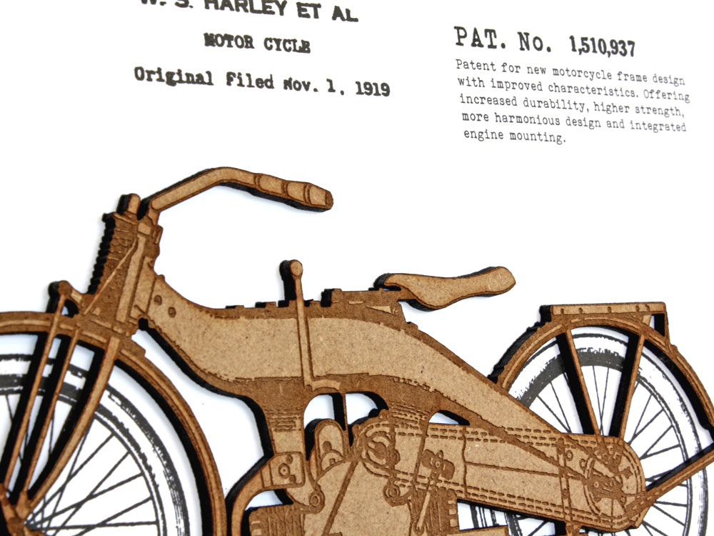 Harley Davidson wall art gift