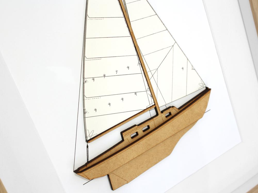 sailboat decor, nautical wall art