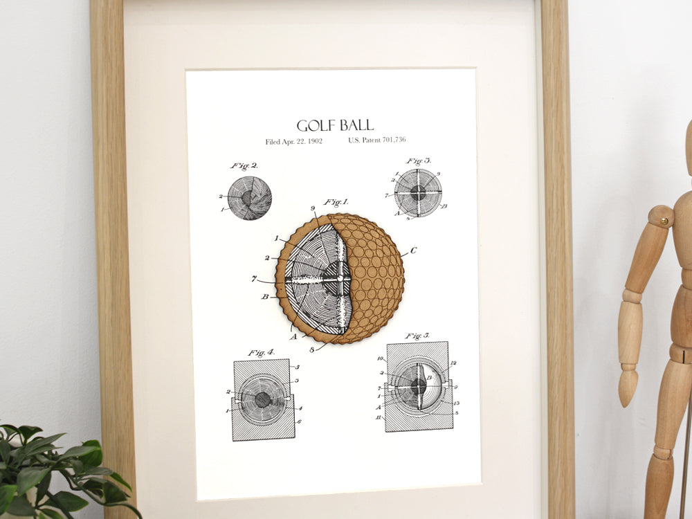 gift for golfer, golf art
