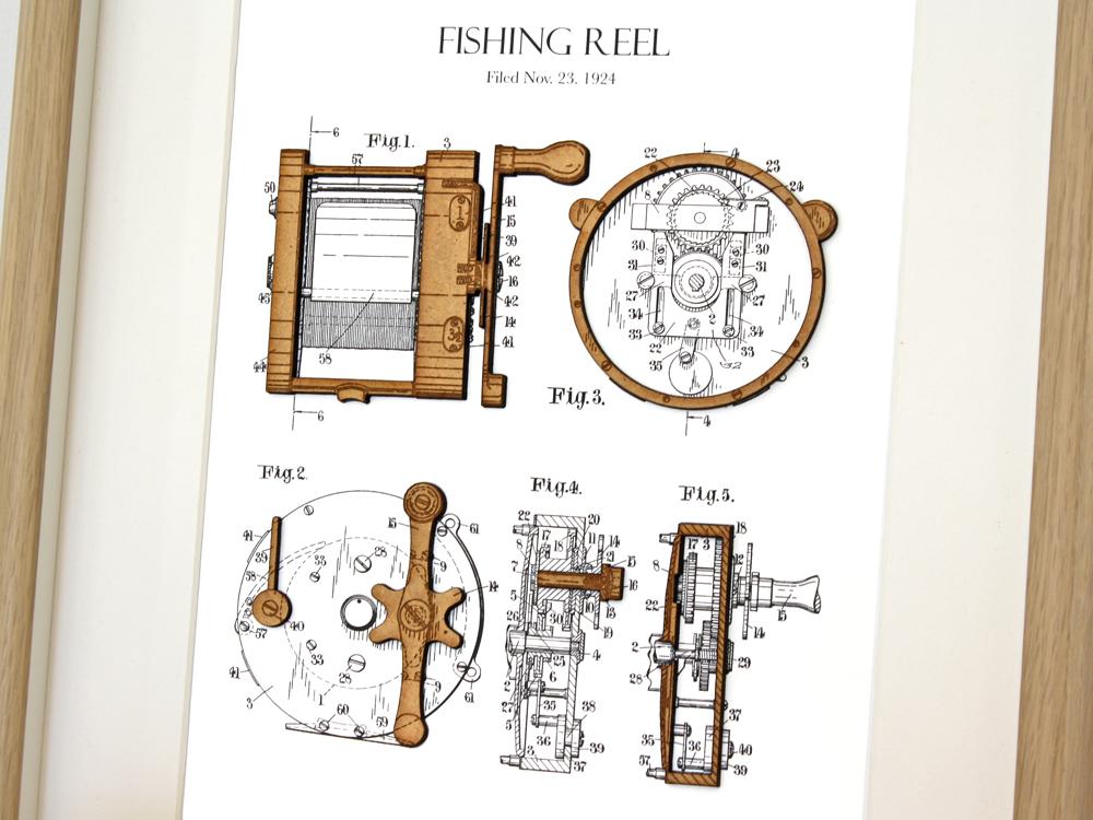 fishing gift, fishing decor