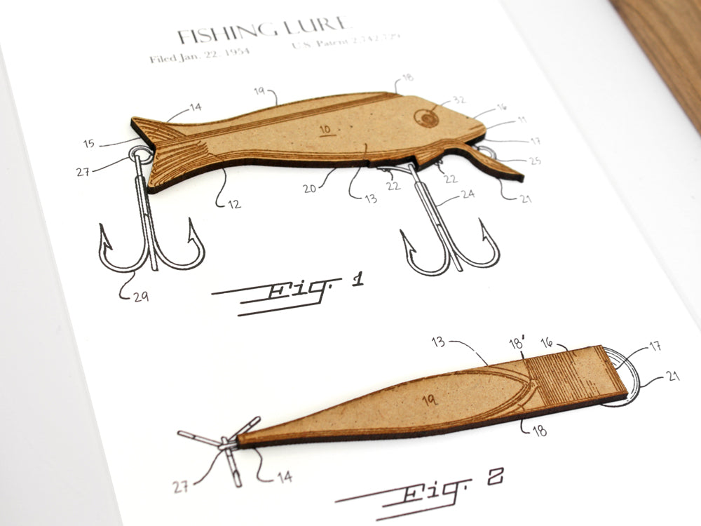 fishing gift ideas, lake home art