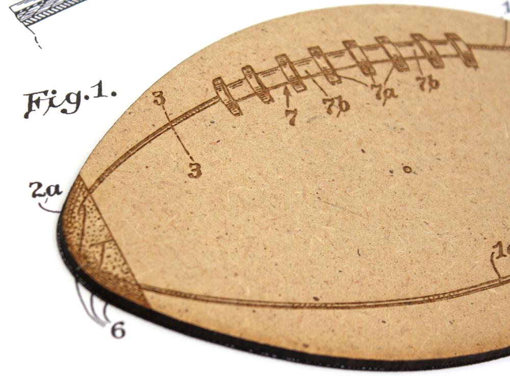 Football mancave art
