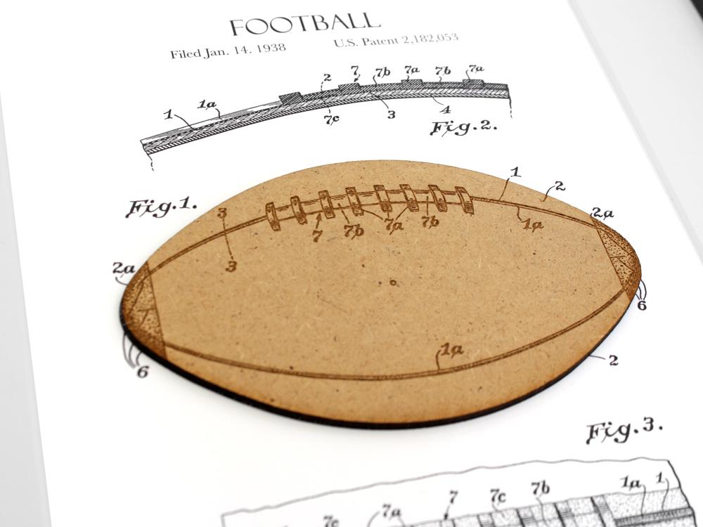 Footballer gifts, wall art