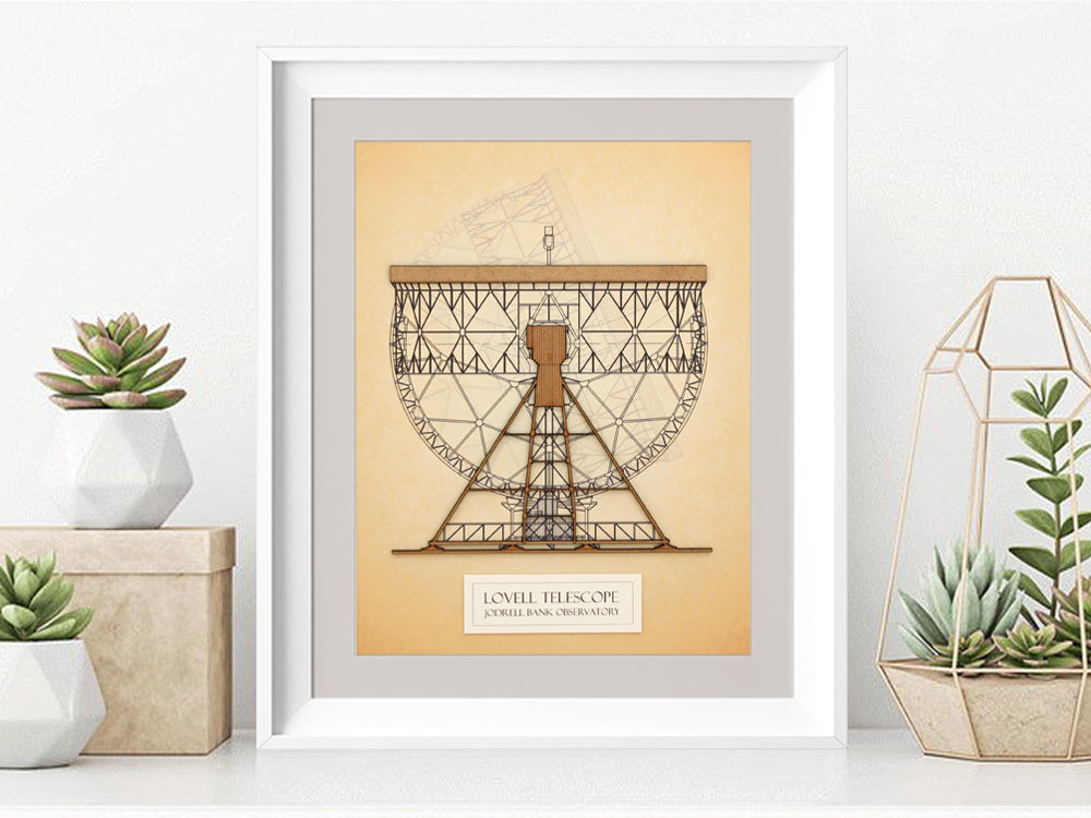 Lovell Telescope art, Jodrell Bank, science art