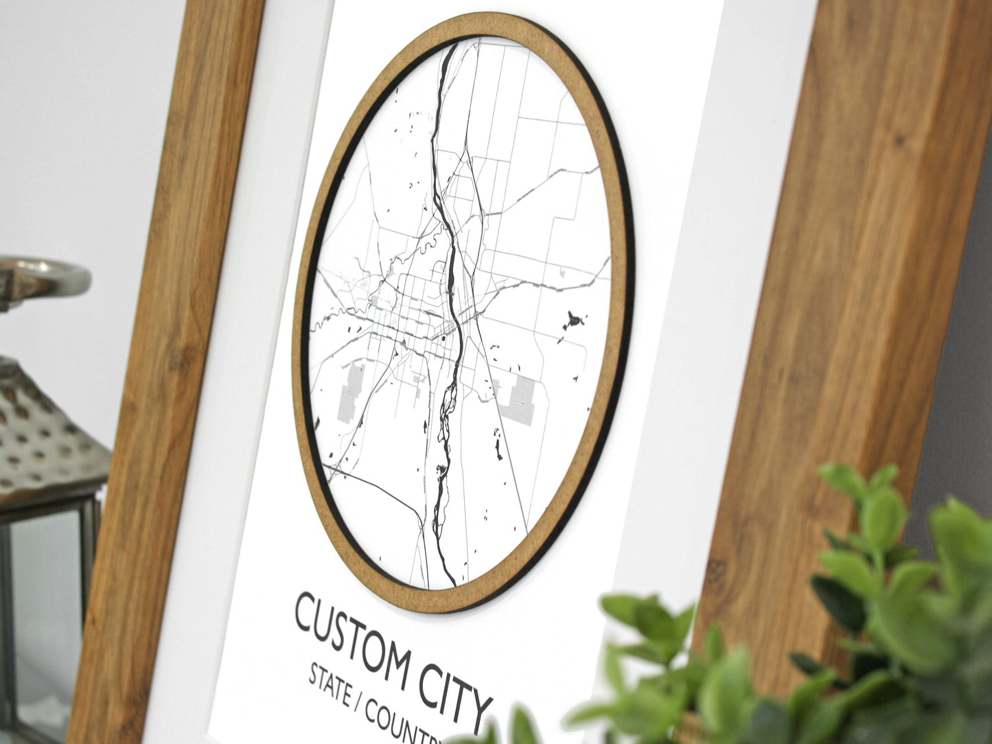 custom city map art