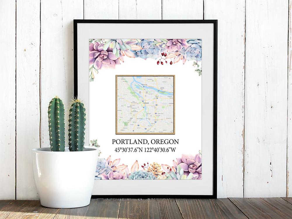 custom map art