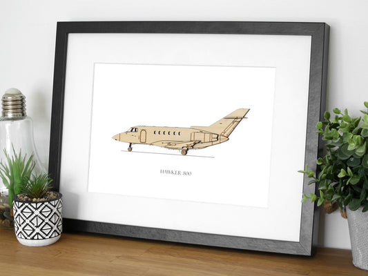 Hawker 800 aviation gifts