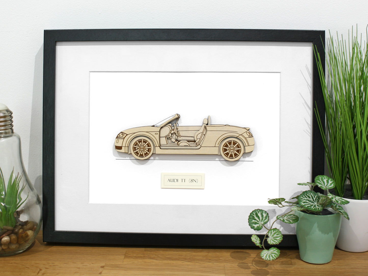 Audi TT mk1 cabriolet art gift