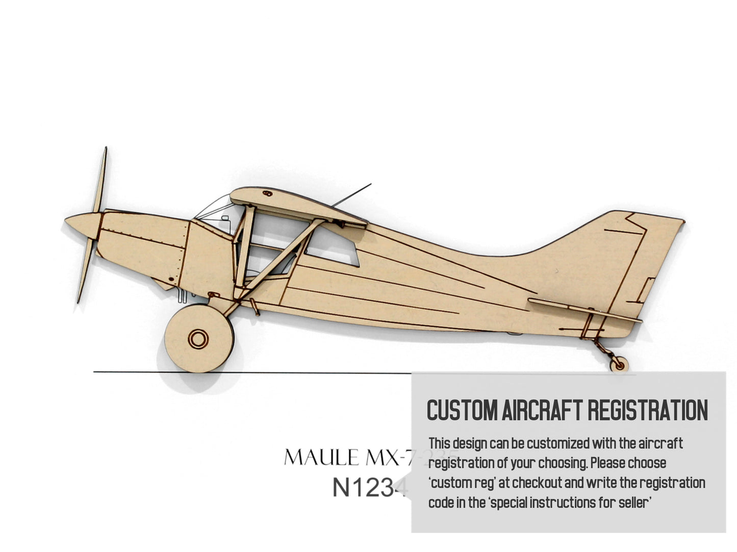 Maule MX-7-235 custom pilot gifts