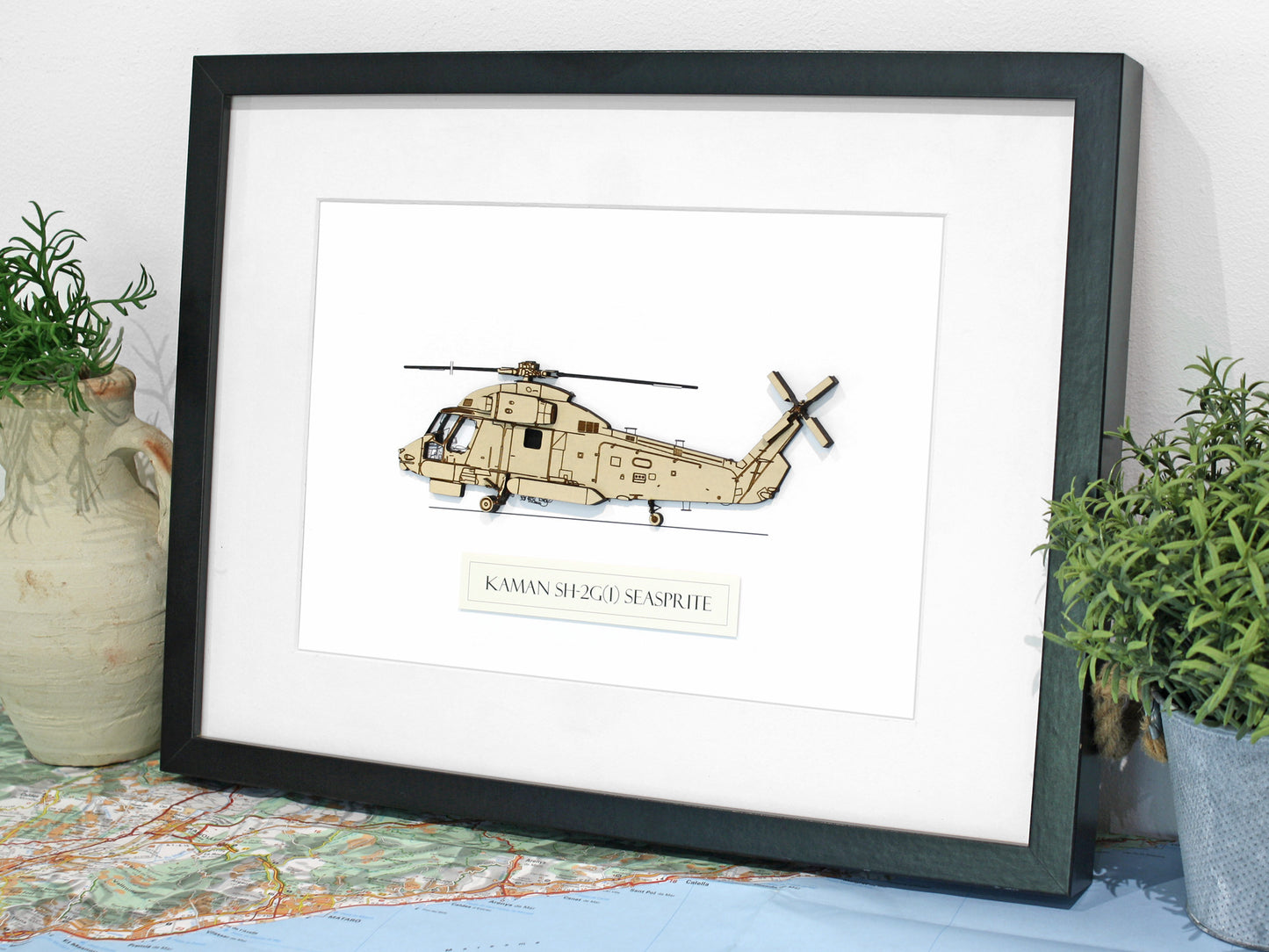 Kaman SH-2G(I) Seasprite helicopter pilot gift