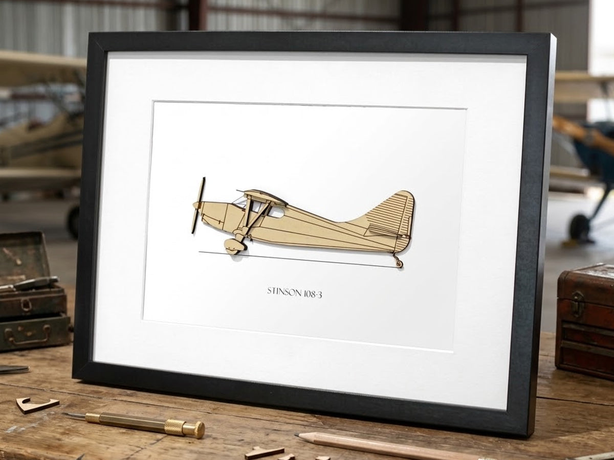 Stinson 108-3 pilot gifts
