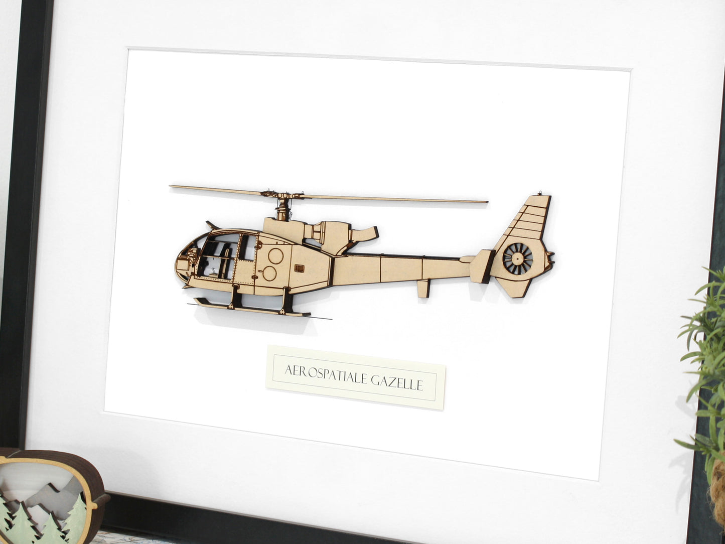 Aerospatiale Gazelle helicopter pilot gifts