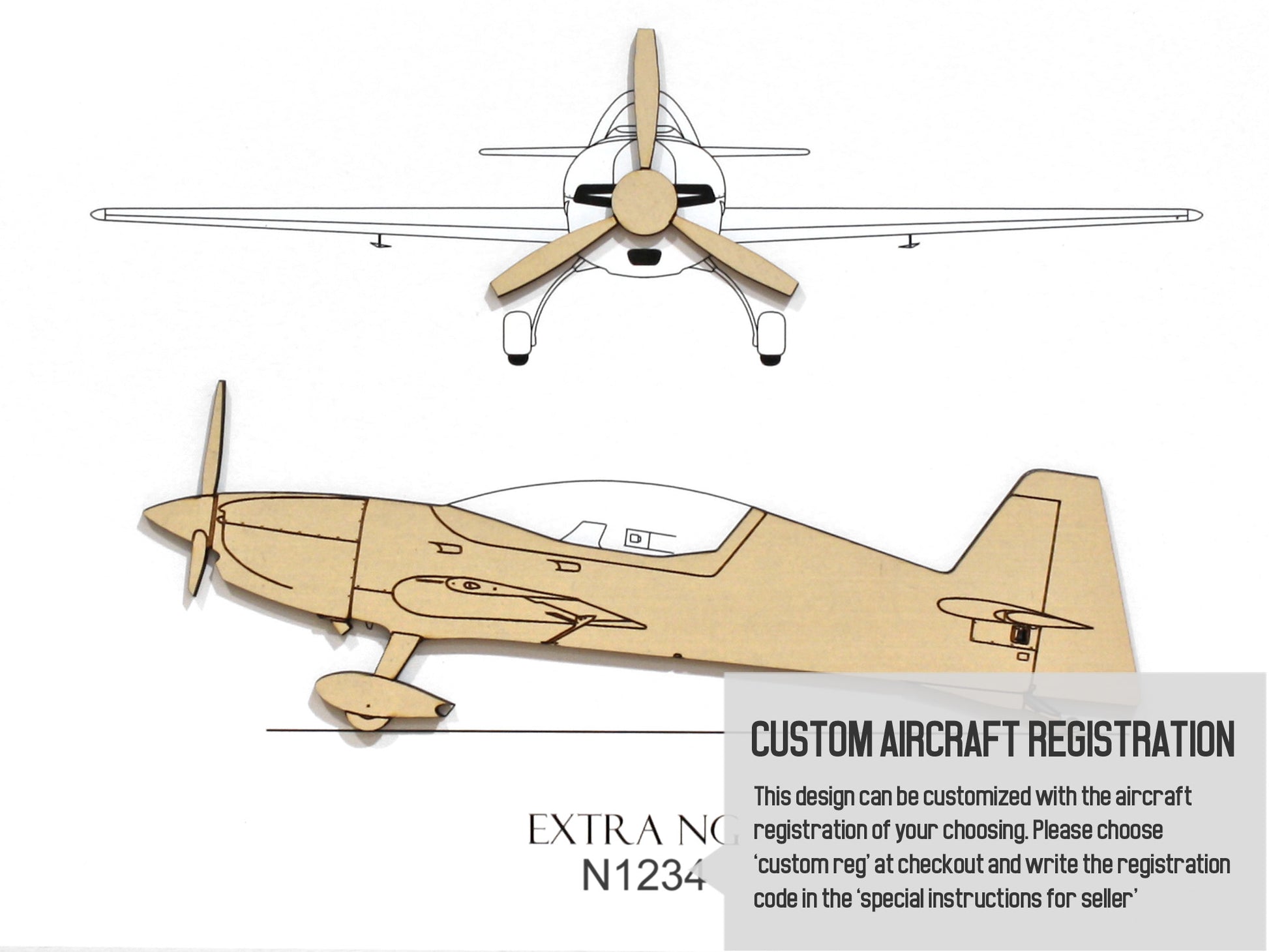 Extra NG custom aviation art