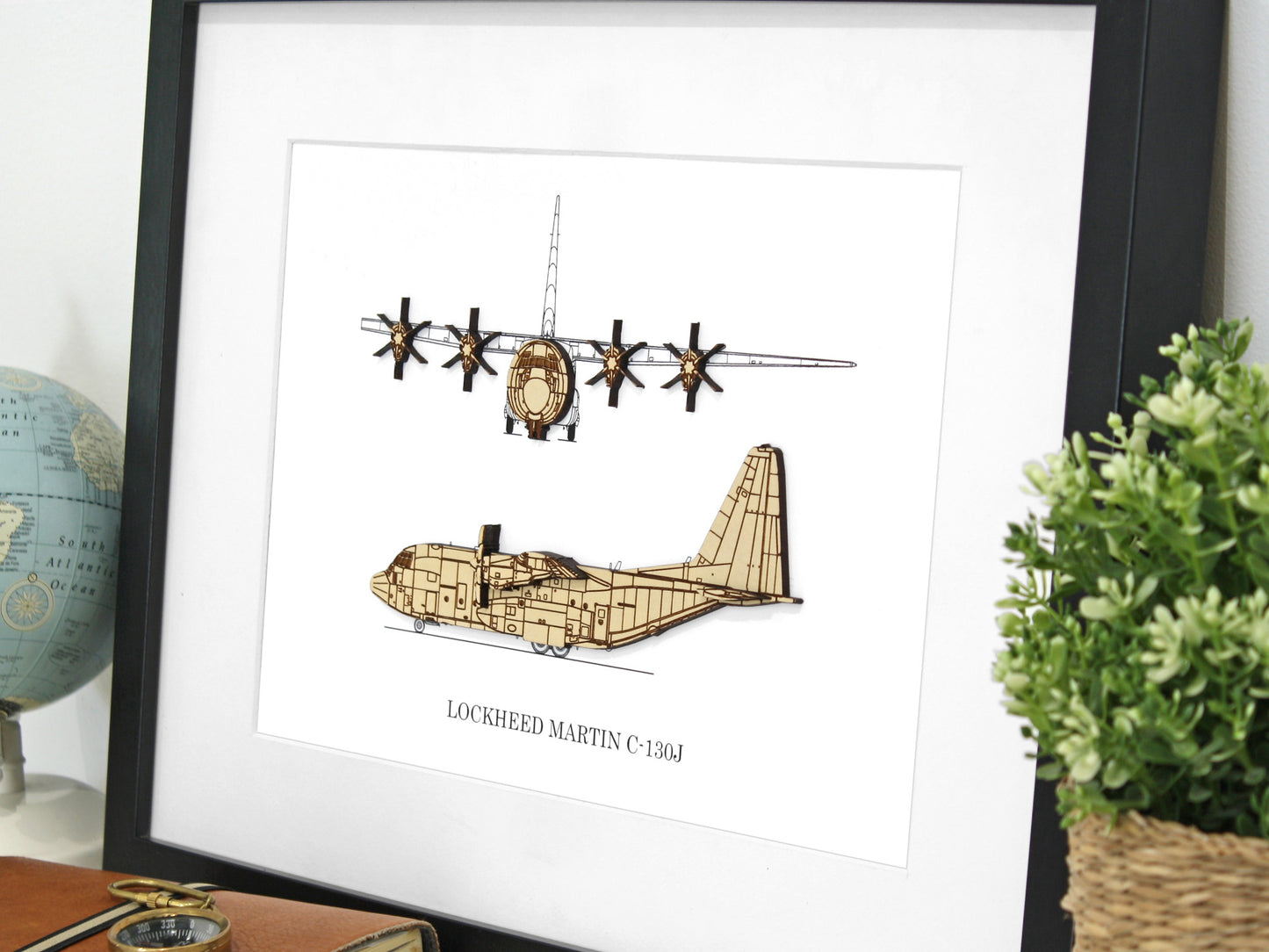 Lockheed C-130J Super Hercules aviation art