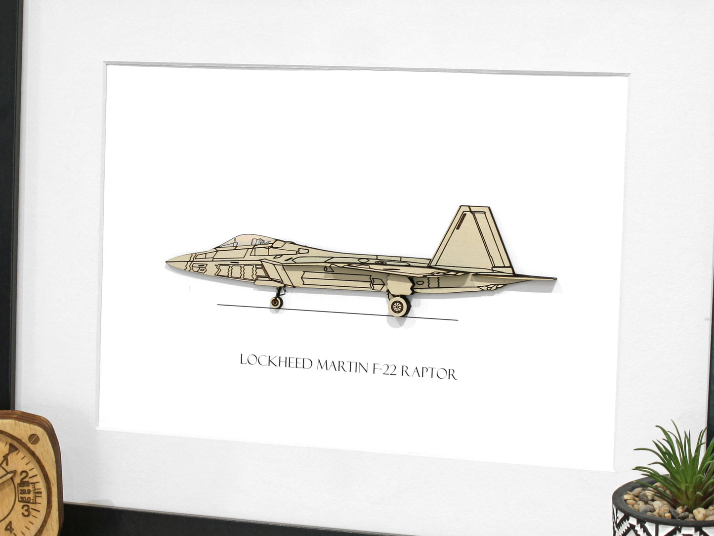 Lockheed Martin F-22 Raptor aviation art
