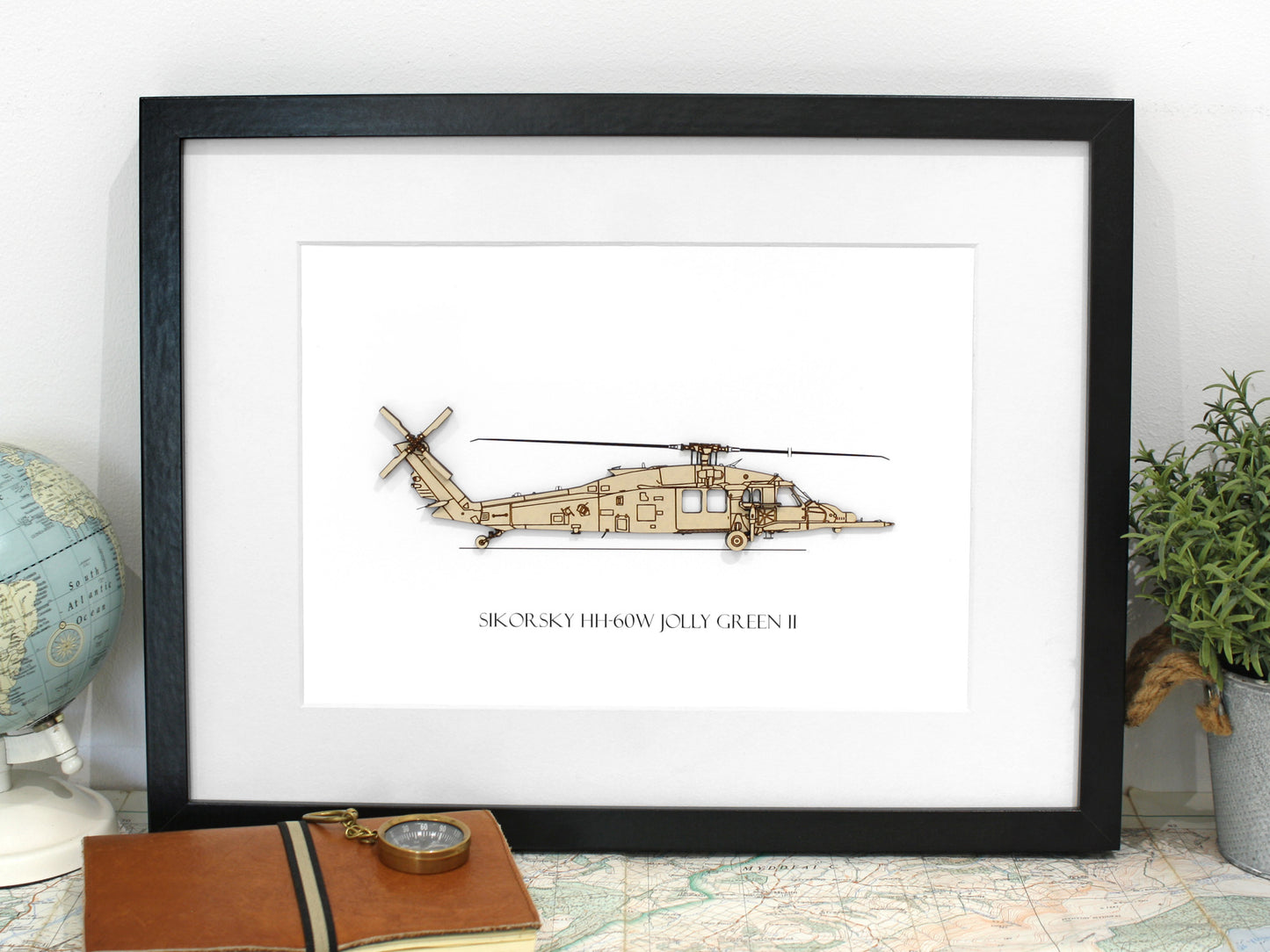 Sikorsky HH-60W Jolly Green II helicopter art
