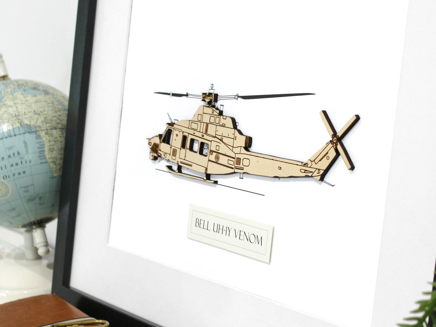 Bell UH-1Y Venom Marines Helicopter gift
