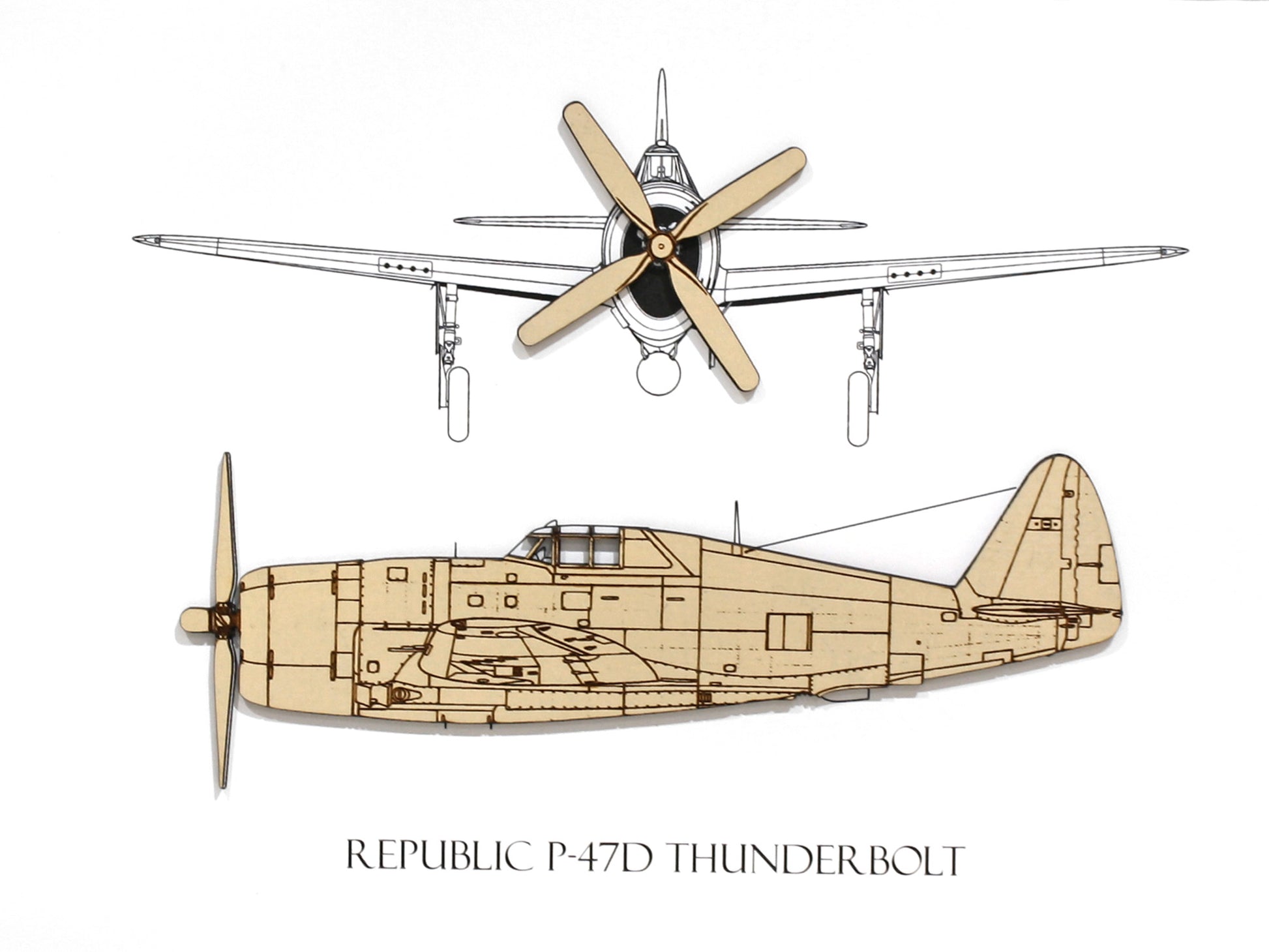 Republic P-47D Thunderbolt Razorback gifts