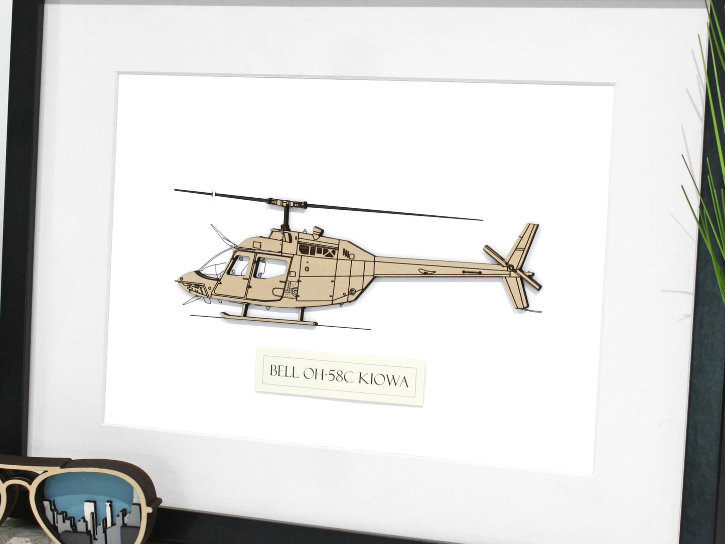 Bell OH-58C Kiowa helicopter gifts