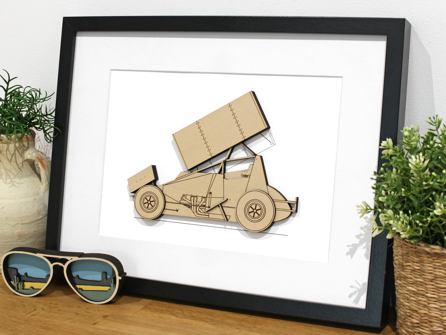 Winged Sprint Car driver gifts