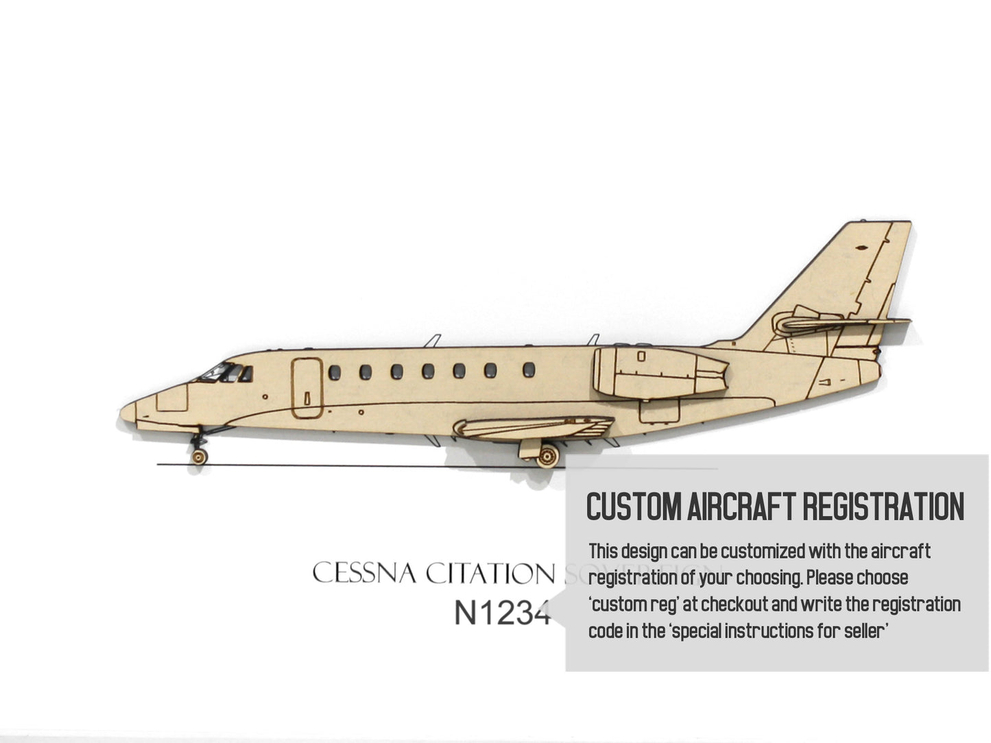 Cessna Citation Sovereign custom aviation gifts