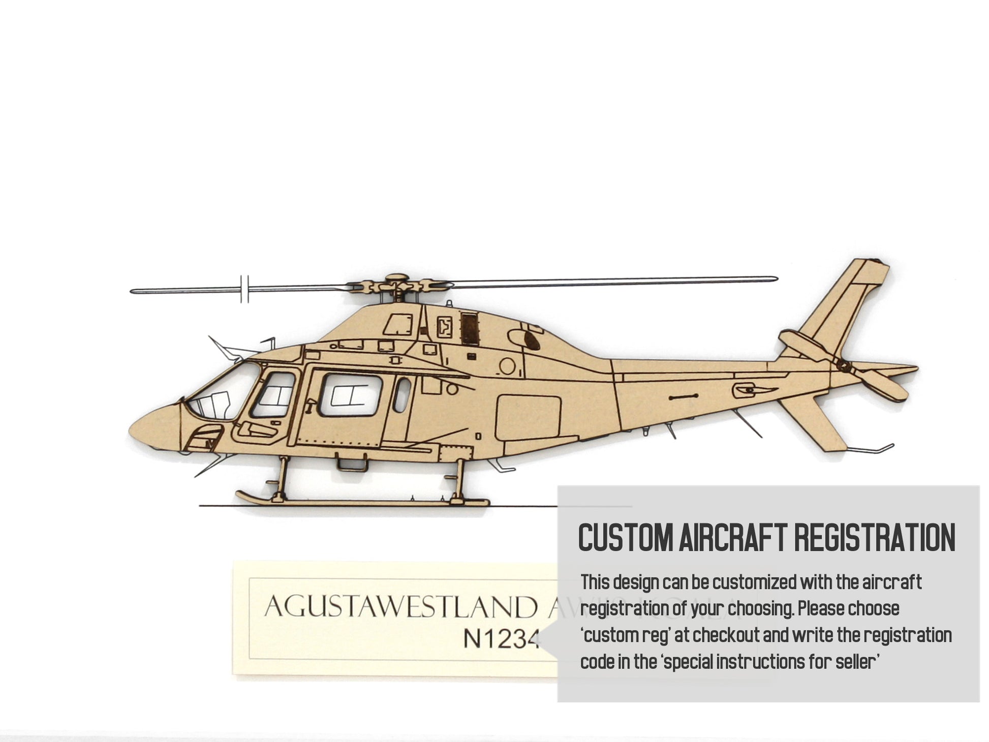 AgustaWestland AW119 Koala helicopter art