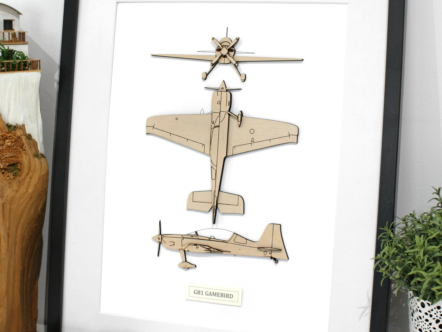 GB1 Gamebird aviation art