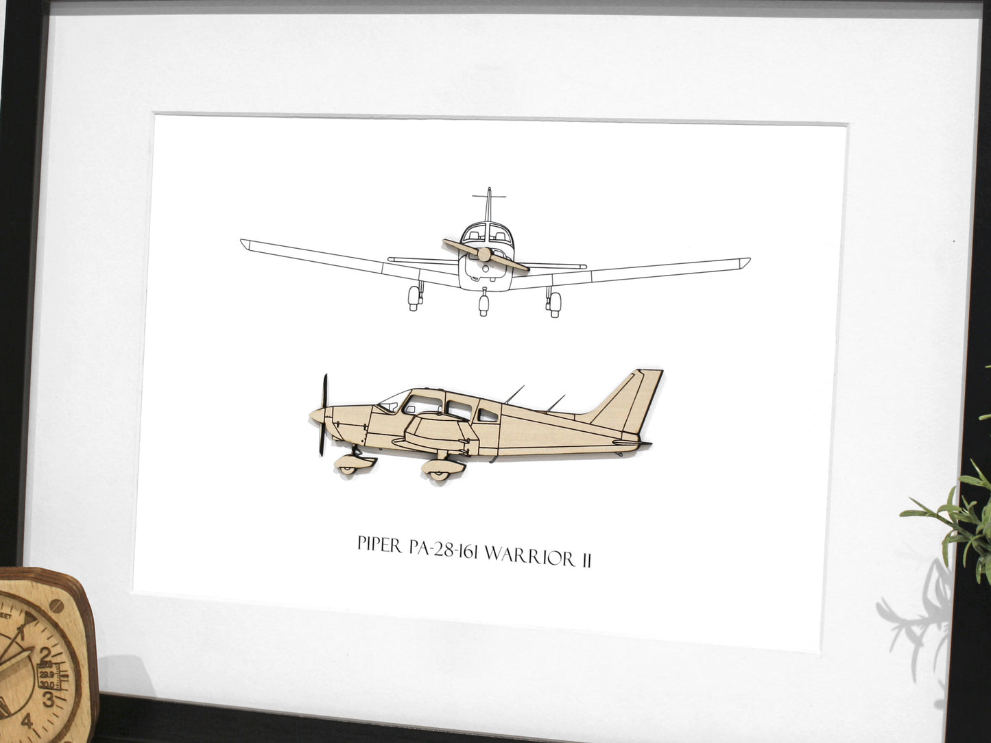 Piper PA-28-161 Warrior II Aviation Art