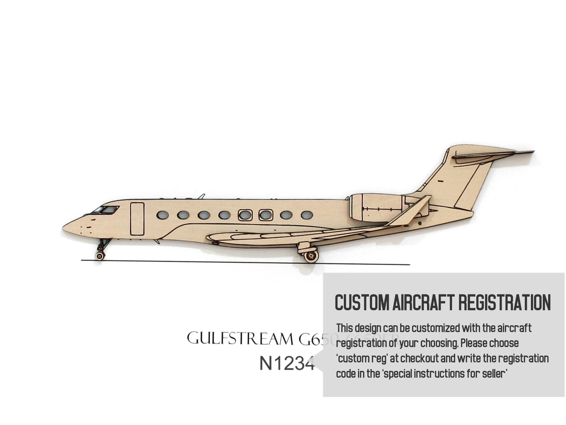 Gulfstream G650 custom pilot gifts