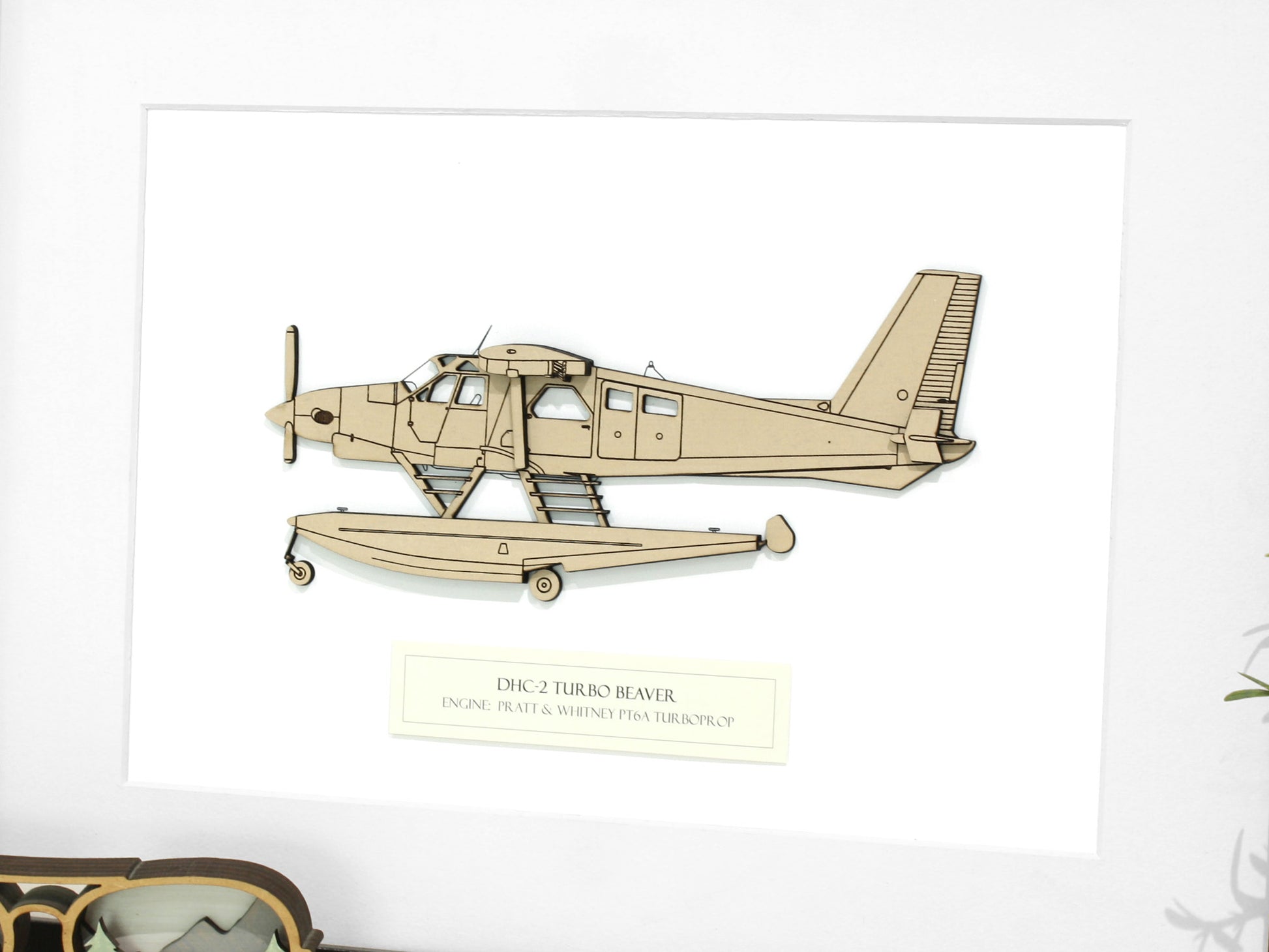 DHC-2 Turbo Beaver aviation art