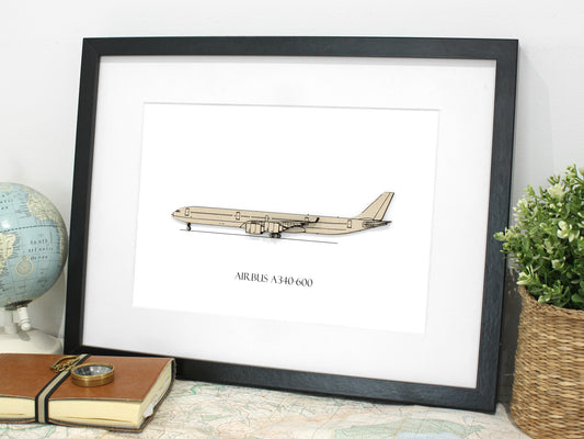 Airbus A340-600 pilot gift
