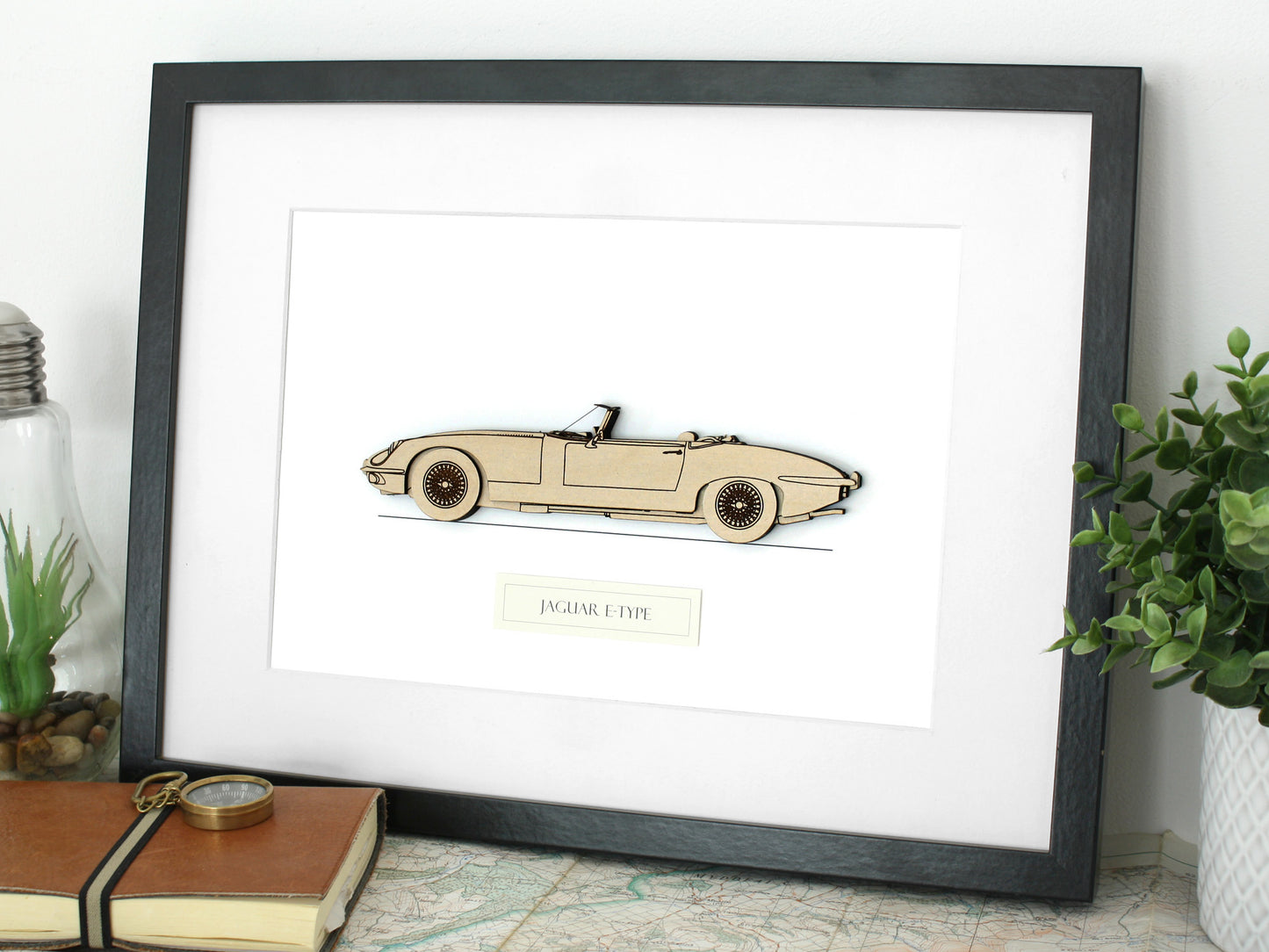 Jaguar E-Type art
