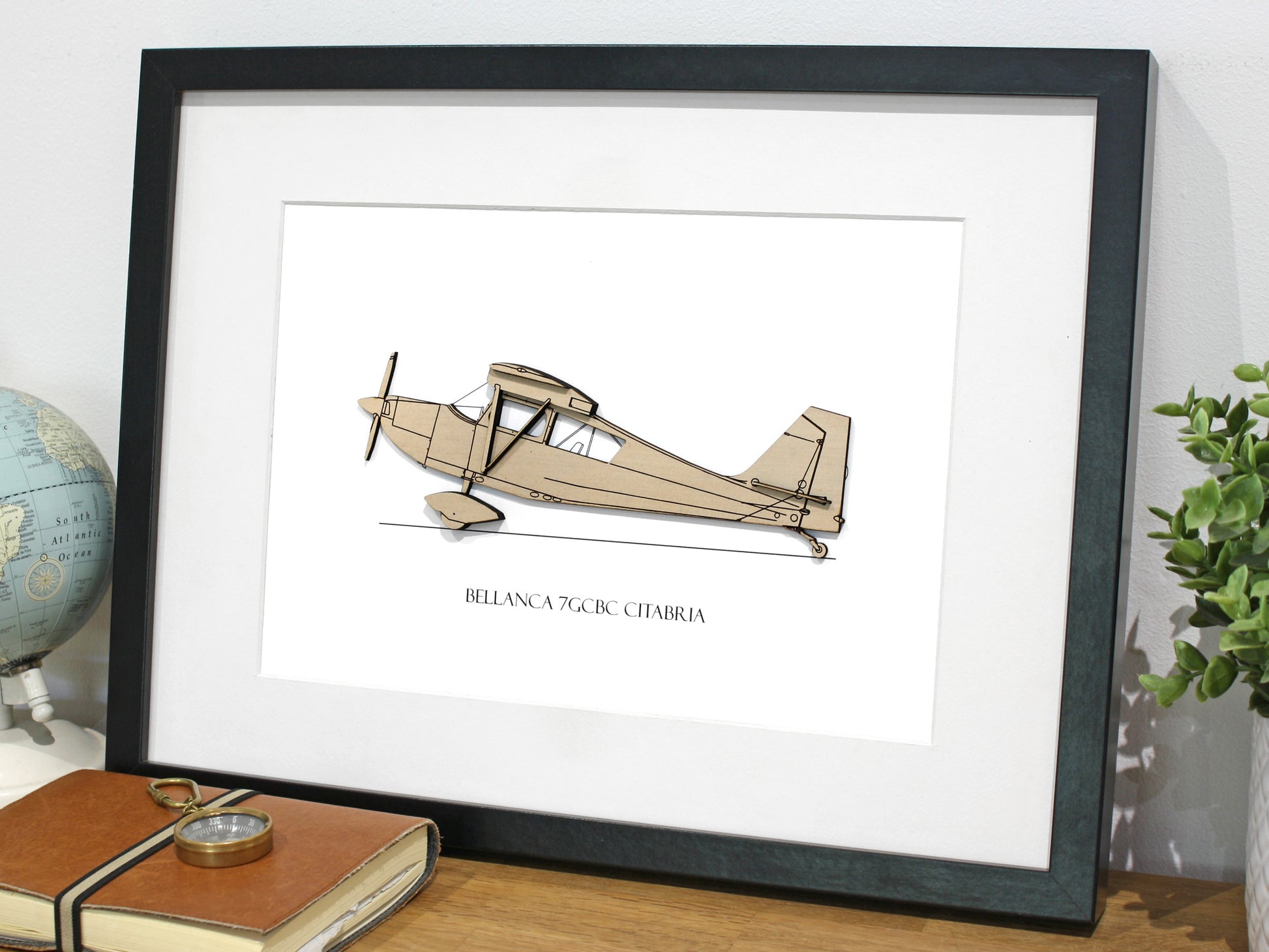 Bellanca 7GCBC Citabria blueprint art