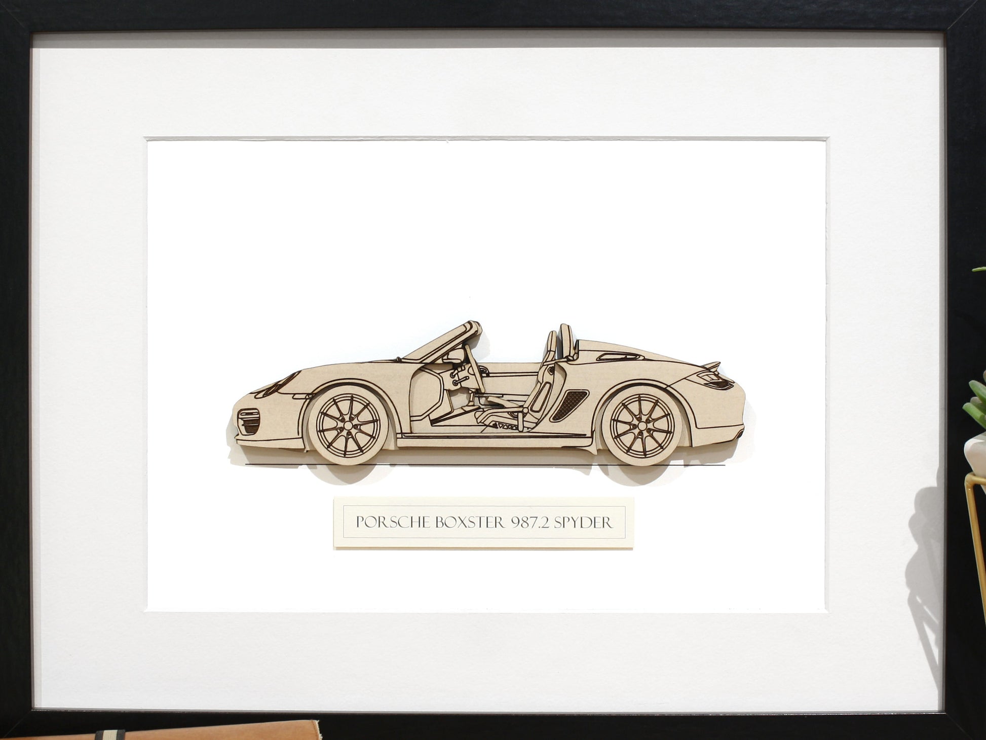 Porsche Boxster 987.2 Spyder artwork